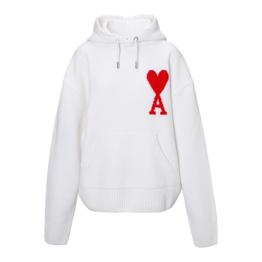 AMI Alexandre Mattiussi アミ ニットパーカ AMI DE COEUR フーディ