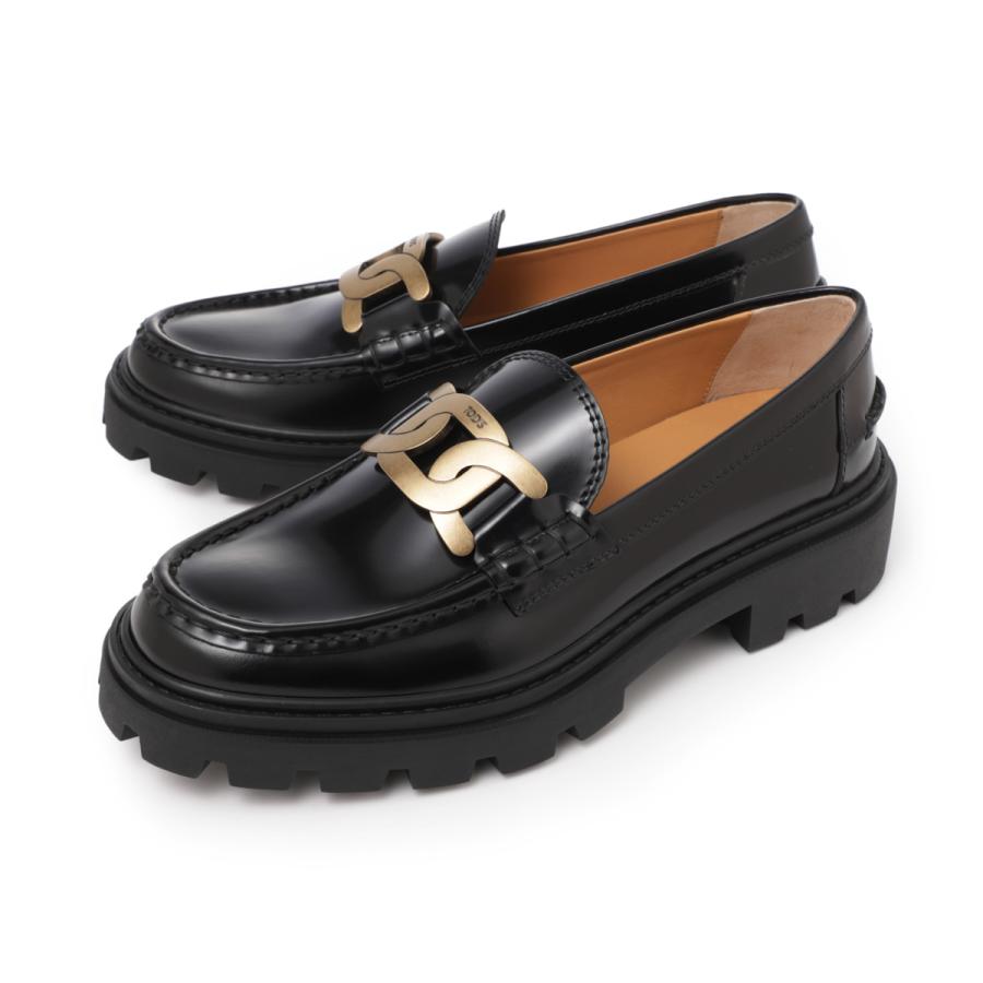 TOD'S（トッズ） TODS ローファー KATE LEATHER LOAFERS ブラック