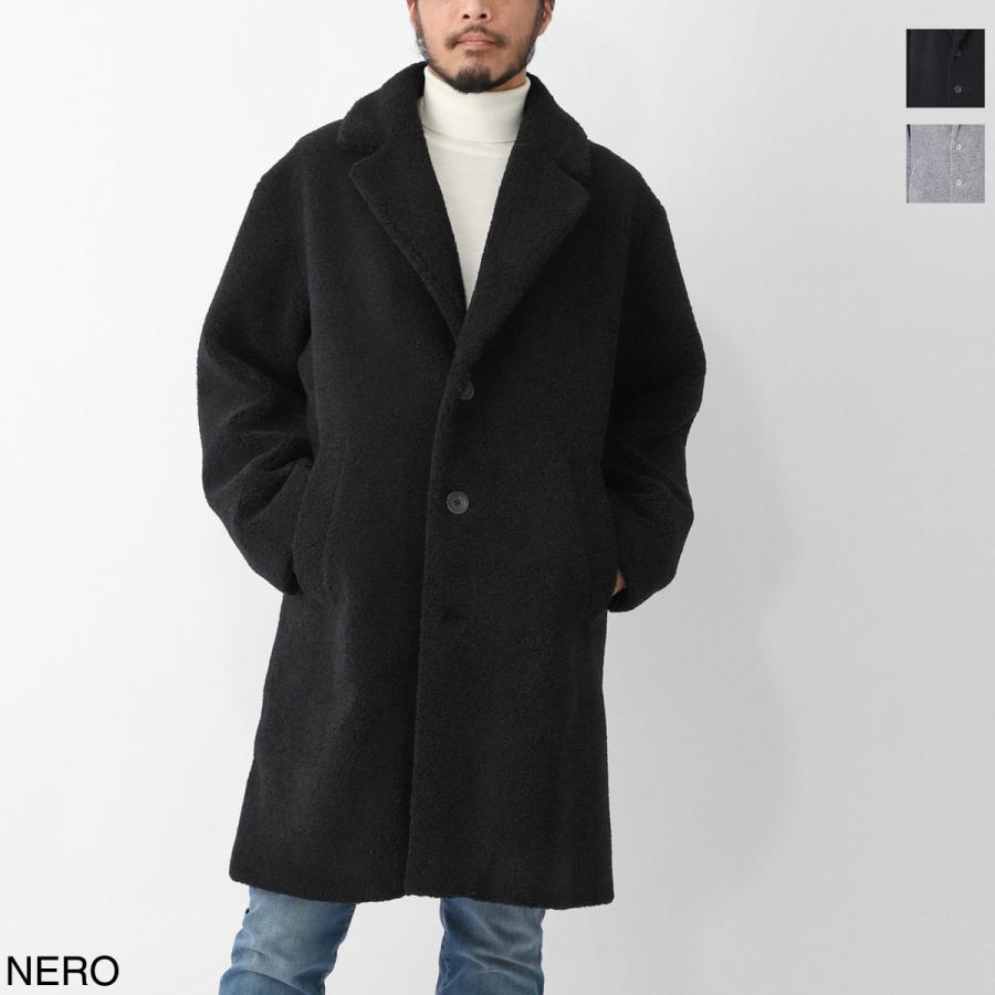 HERNO（ヘルノ） シングルコート MELANGE TEDDY チェスターコート