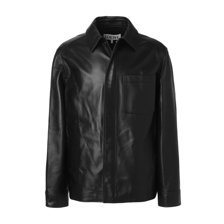 LOEWE（ロエベ） レザージャケット ブラック メンズ h526y31l29-1100
