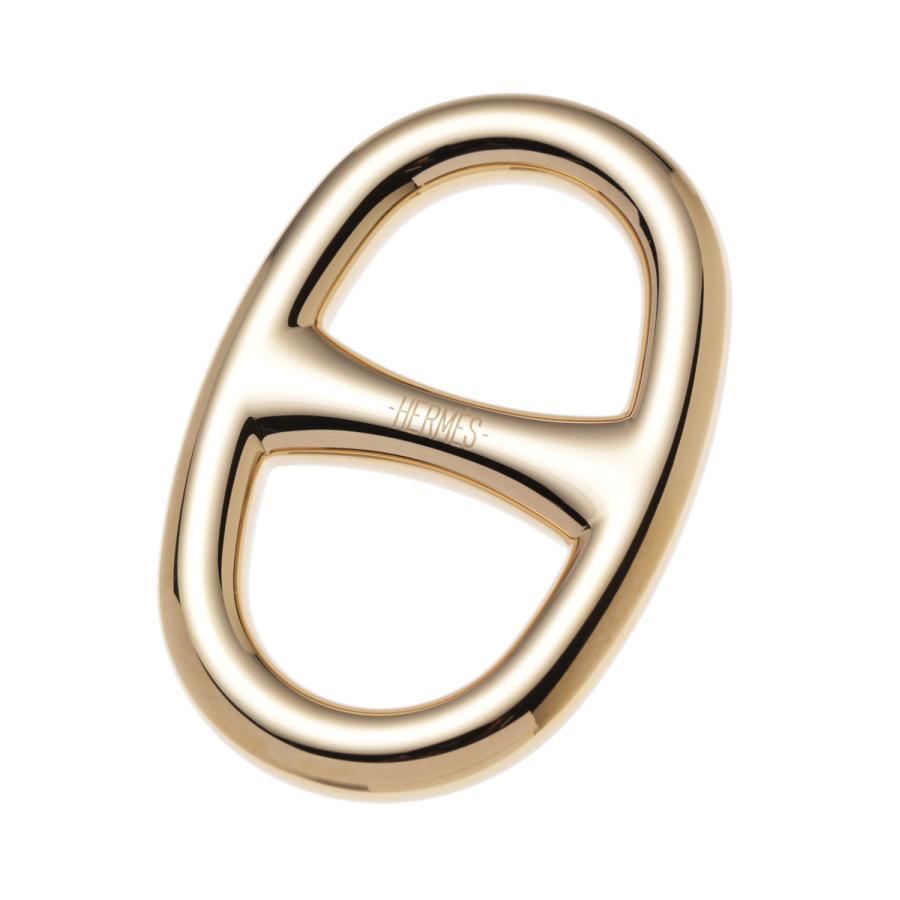 エルメス HERMES スカーフリング CHAINE D'ANCRE SCARF 90 RING