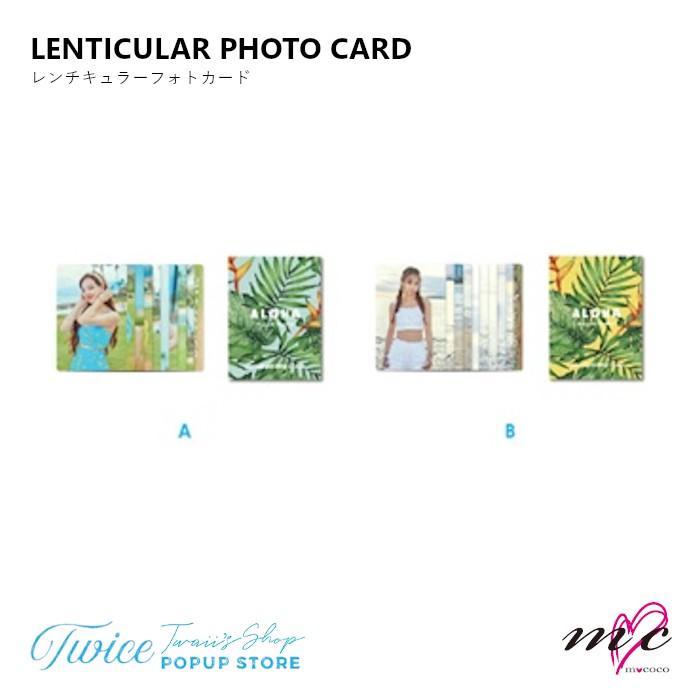 TWICE 公式グッズ Twaii's Shop in Seoul LENTICULAR PHOTO CARD POPUP