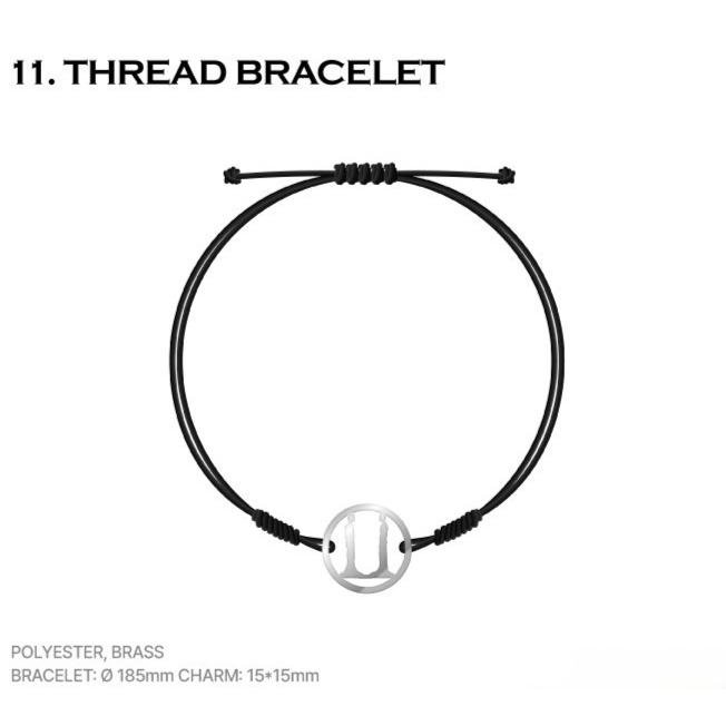 G-DRAGON 公式グッズ THREAD BRACELET ブレスレット / 2025 WORLD TOUR
