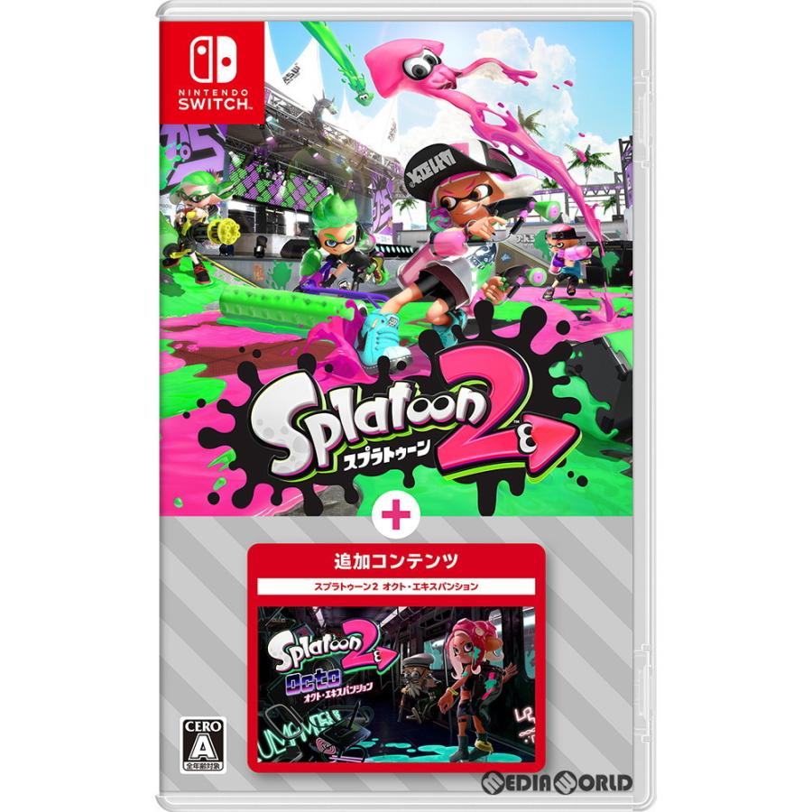スプラトゥーン 『中古即納』{Switch} スプラトゥーン2(Splatoon 2) +