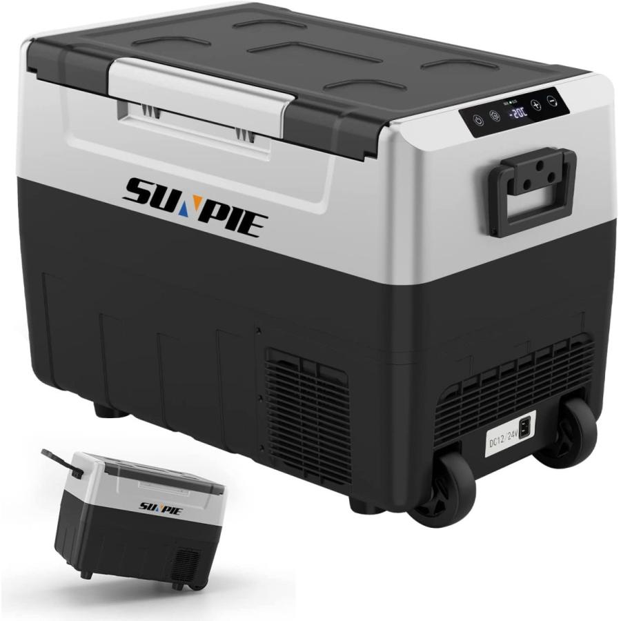 車載冷蔵庫 ポータブル 冷凍庫 45L 急速冷凍 -20℃〜10℃ 1年保証 AC100V