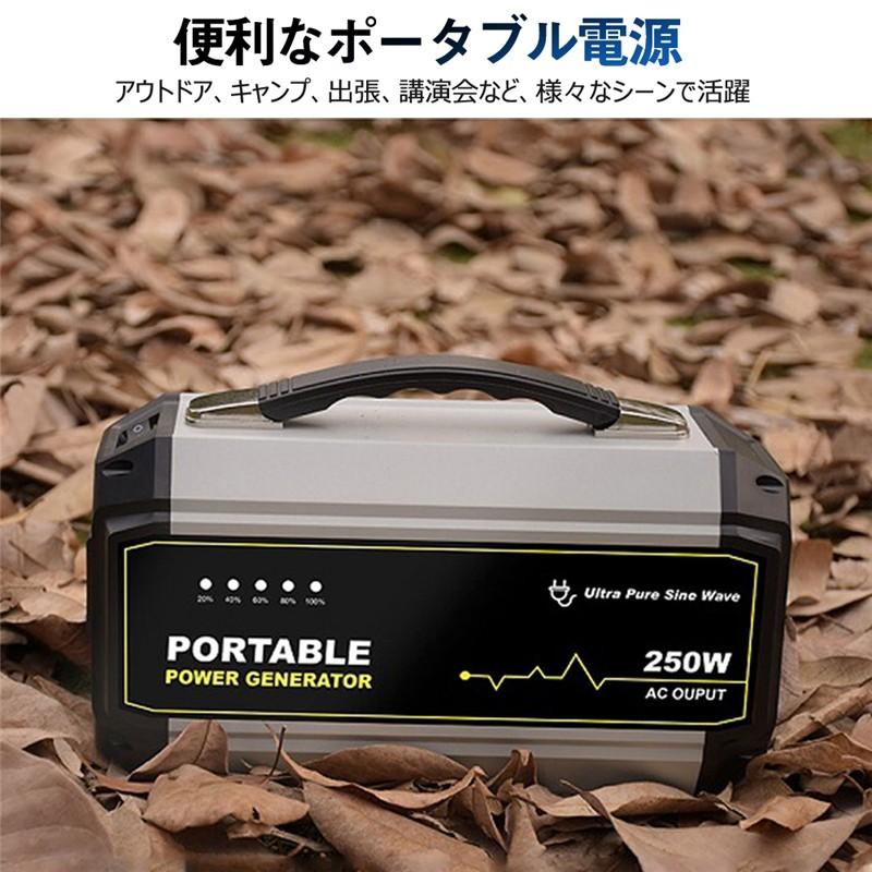 ポータブル電源マルチバッテリー非常電源67500mAh