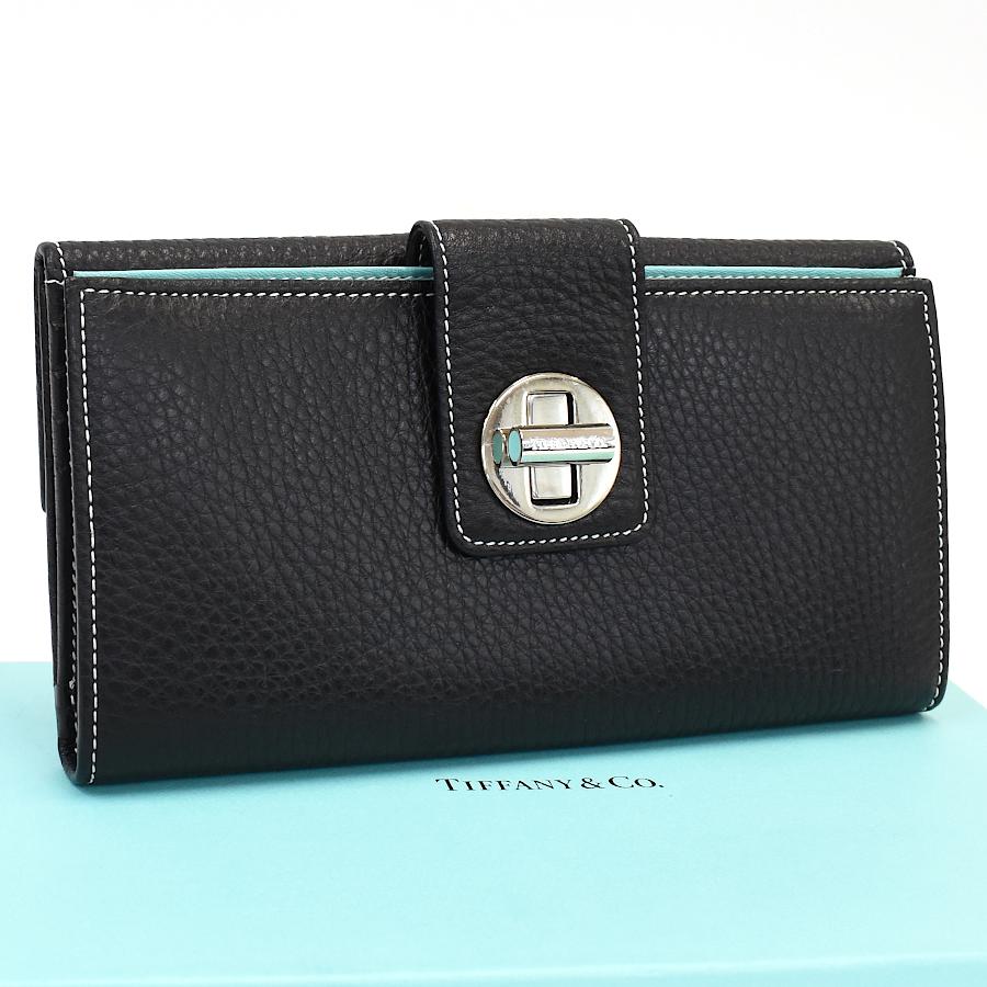 TIFFANY&Co.（ティファニー） 二つ折り 長財布 ターンロック