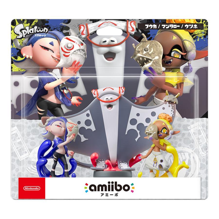 amiibo 【新品】 すりみ連合セット フウカ／ウツホ／マンタロー スプラ