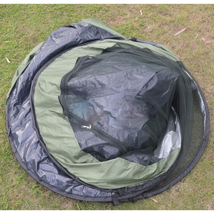 大型 ポップアップテント メッシュテント 蚊帳 蚊帳テント 折り畳み