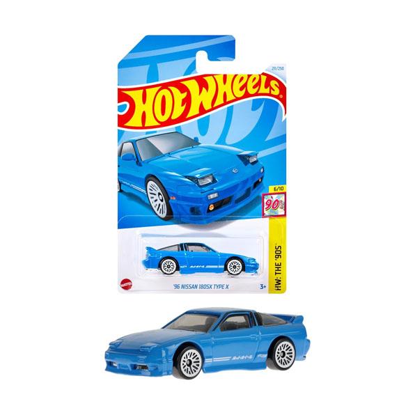 ホットウィール(Hot Wheels)1/64 ベーシックカー '96 日産 180SX