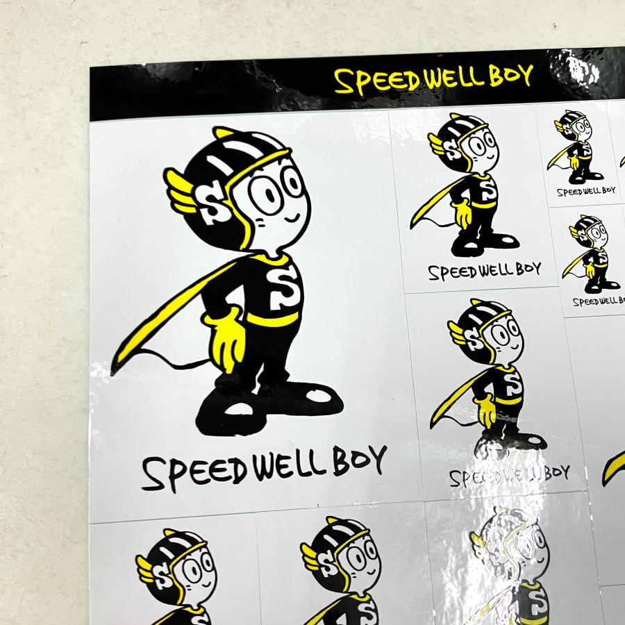 お取り寄せ品 スピードウェルボーイ ステッカー : ミニマルヤマ - 通販