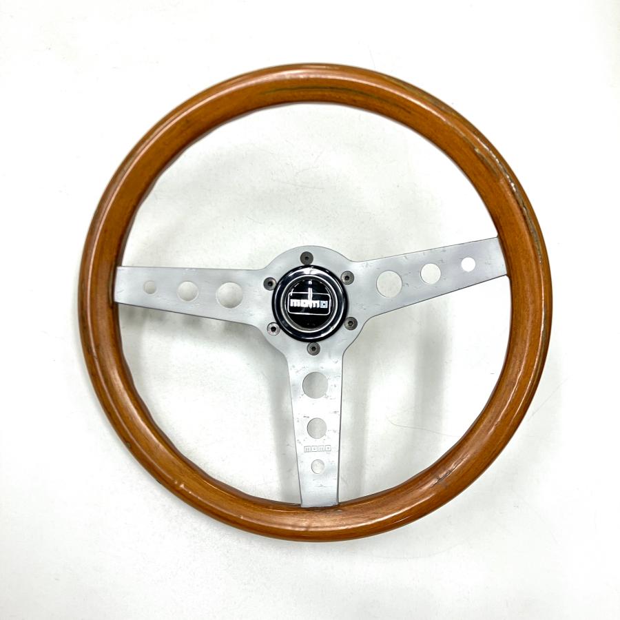 中古 MOMO モモボス用 ウッドステアリング : ミニマルヤマ - 通販