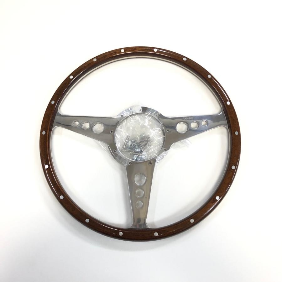 h*x様 Izumi ハンドル ウッド レザー 3本スポーク h*x様 Izumi