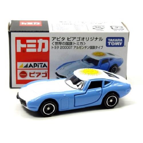 新品 トミカ アピタ ピアゴオリジナル 世界の国旗トミカ トヨタ