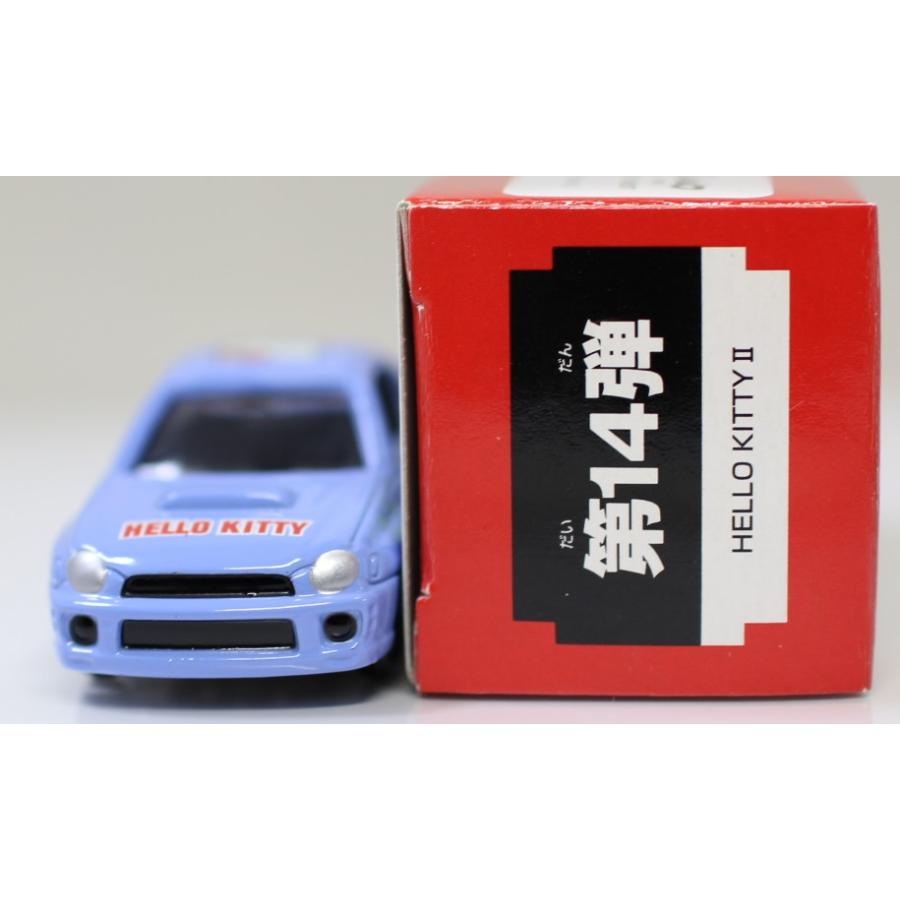 USED トミカ 組み立て工場 第14弾 ハローキティ インプレッサ