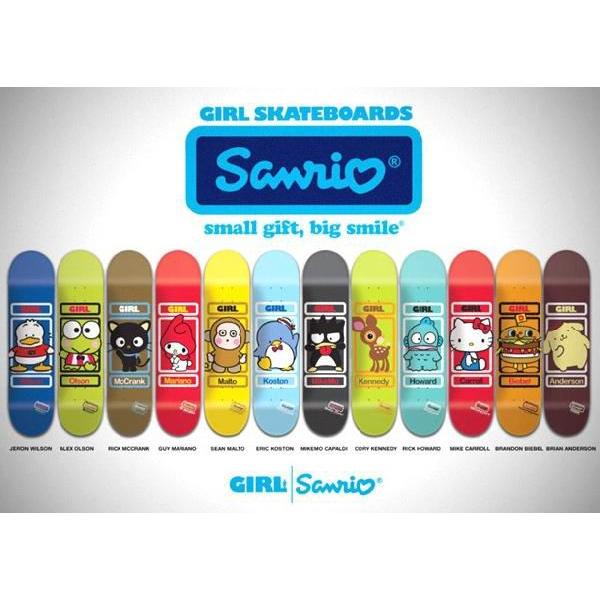 □GIRL［ガール］ GIRL×SANRIO OFFICIAL COLLABRATION SKATEDECK