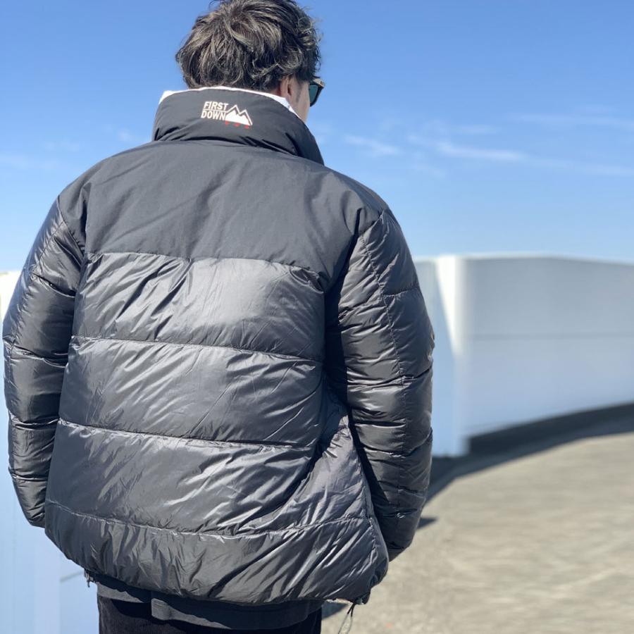 FIRST DOWN（ファーストダウン） リバーシブルダウンジャケット