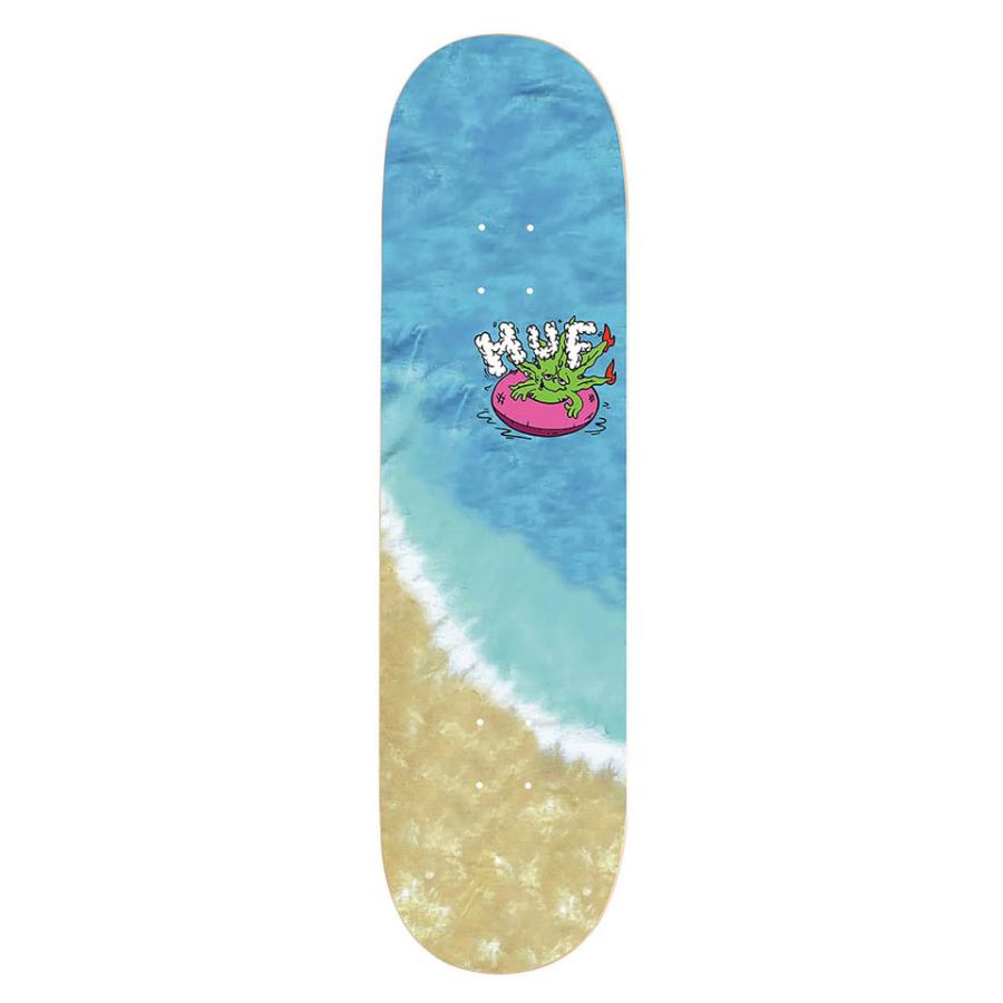 HUF（ハフ） デッキ GREEN BUDDY SLICK DECK スケボー 板 トラック