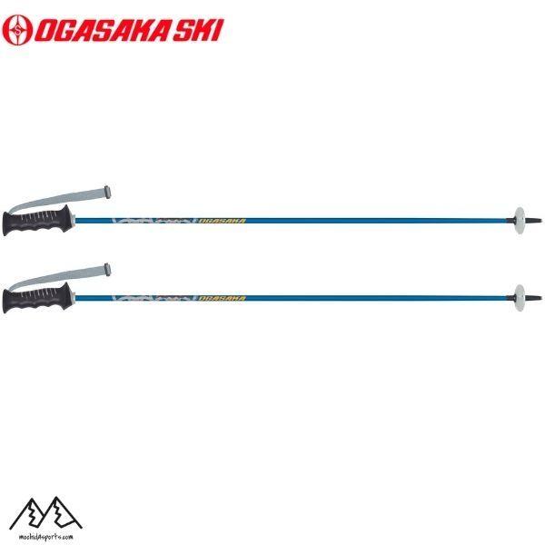 OGASAKA（オガサカ） カーボンポール ストック スキーポール ブルー