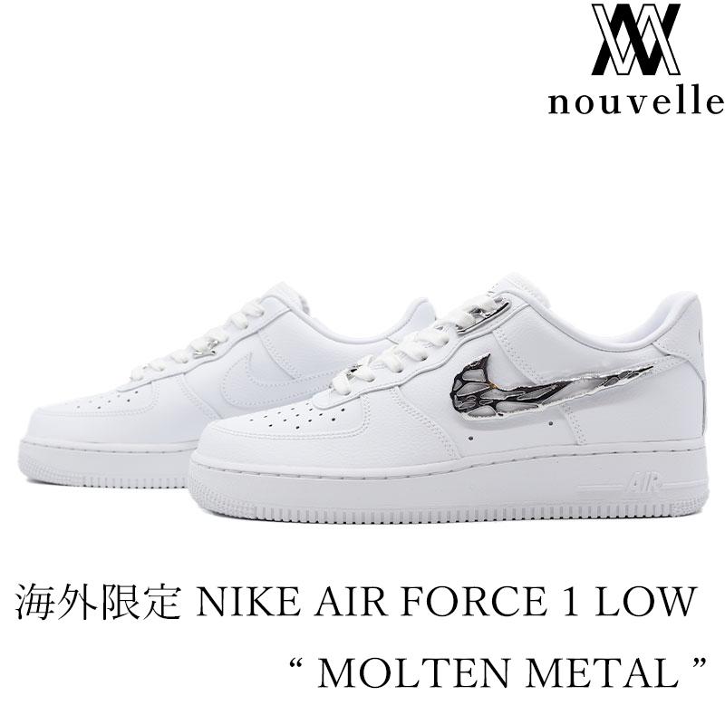 エア フォース 1 ナイキ NIKE AIR FORCE '07 PRM 2 WHITE METALLIC