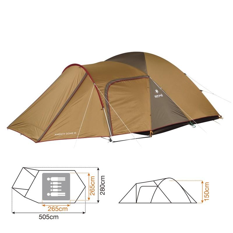 snow peak（スノーピーク） テント アメニティドーム M : ナチュラム