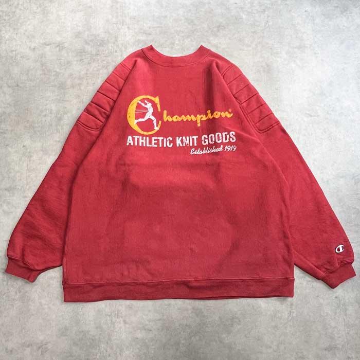 90's Champion Elbow & Shoulder Padded Reverse Weave Sweat Shirts