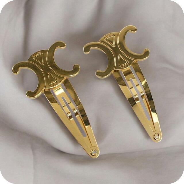 CELINE（セリーヌ） 中古 ヘアクリップ レディース ブランド スナップ
