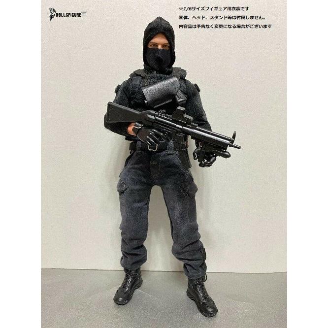 ドールズフィギュア SP1 1/6フィギュア用衣装 男性用 特殊部隊傭兵服