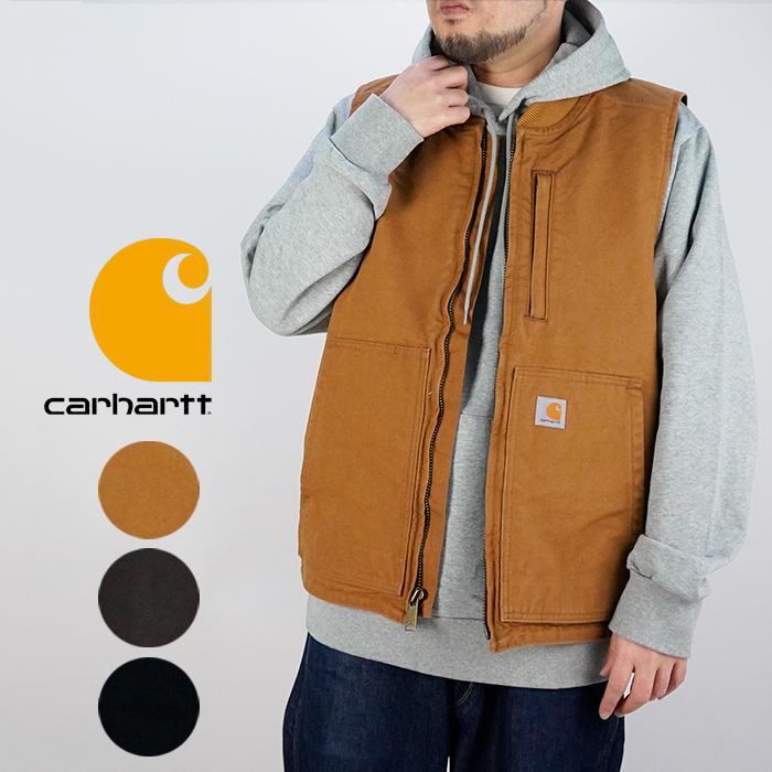 Carhartt（カーハート） リブカラー ワークベスト CARHARTT LOOSE FIT