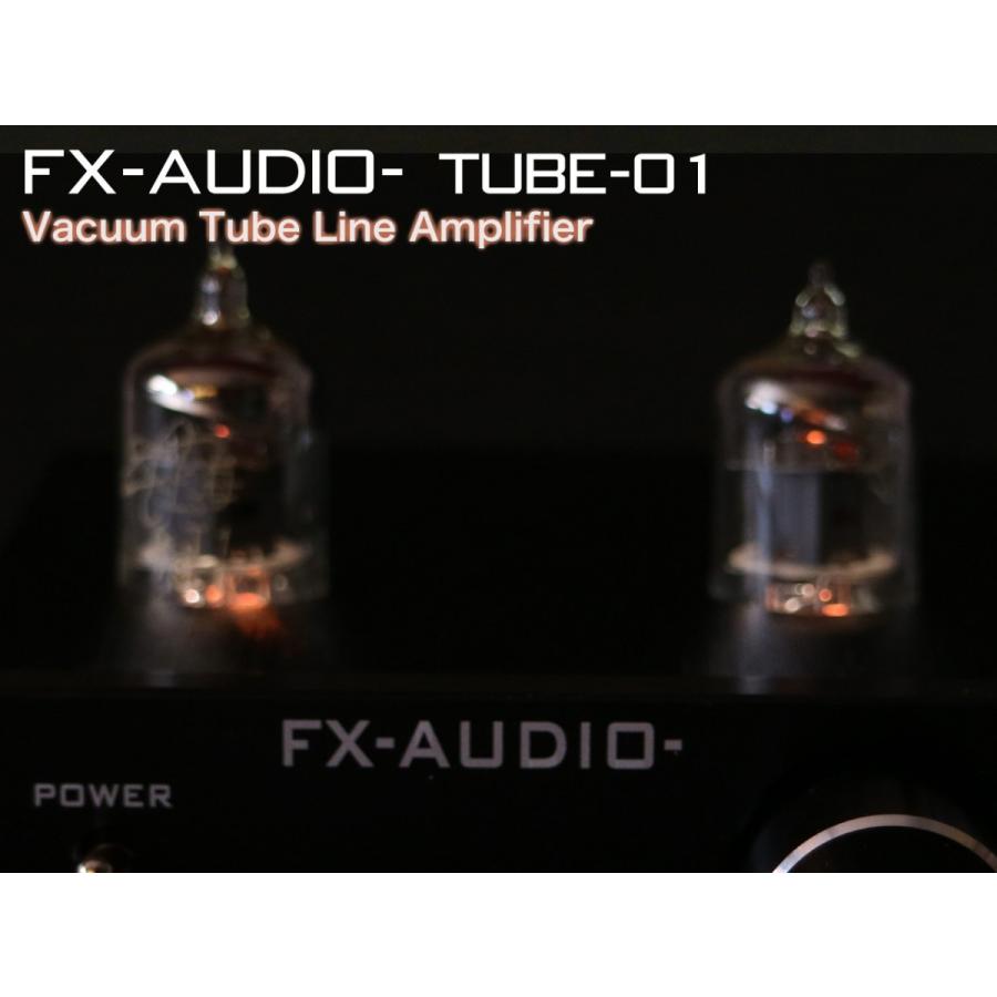 FX AUDIO FX-AUDIO- TUBE-01『ブラック』 本格真空管ラインアンプ