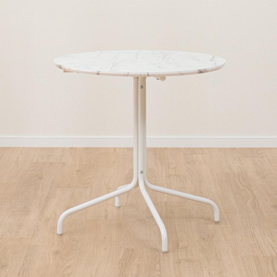 ニトリ（NITORI） ダイニングテーブル(SO108 70円形 WH/WH) : ニトリ