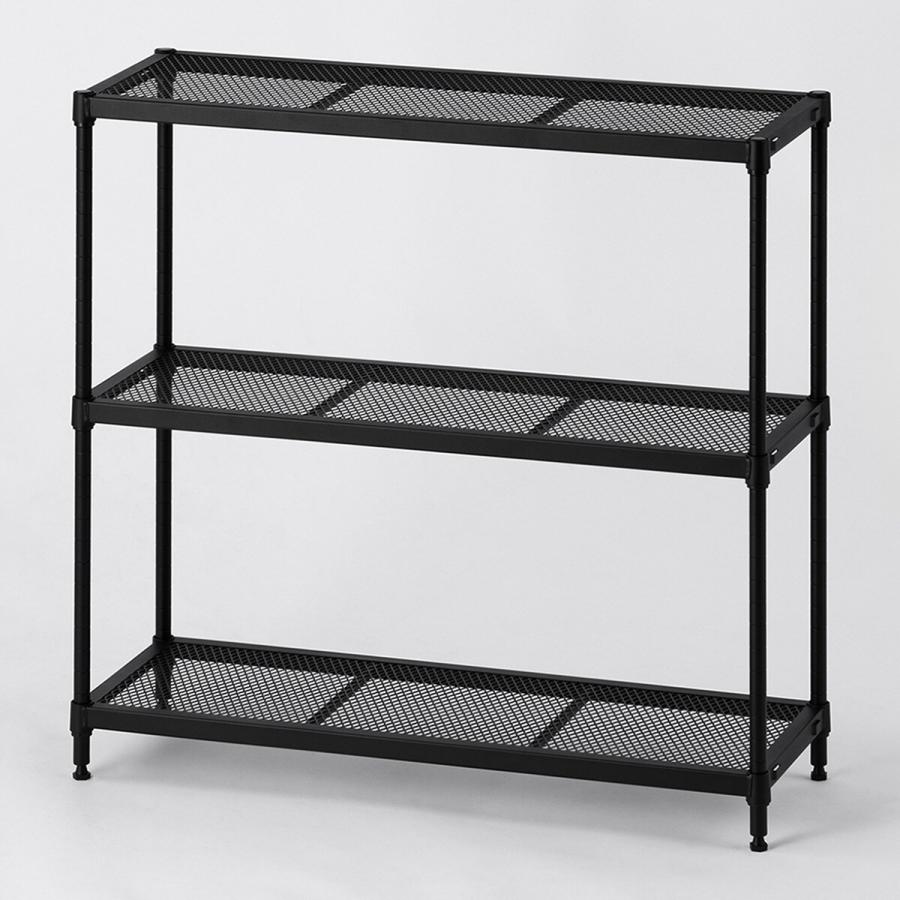 ニトリ（NITORI） (幅85cm) 連結可能なスチールラック (STメッシュ) 2