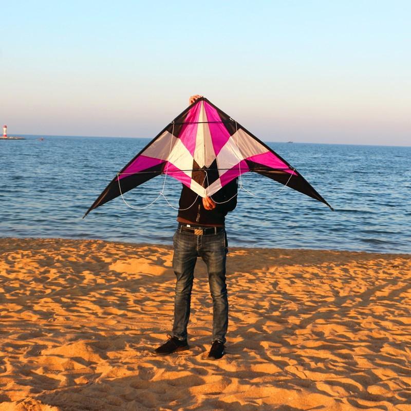 カイト 凧 凧揚げ / スタント アクロ スポーツ カイト180cm ○パープル