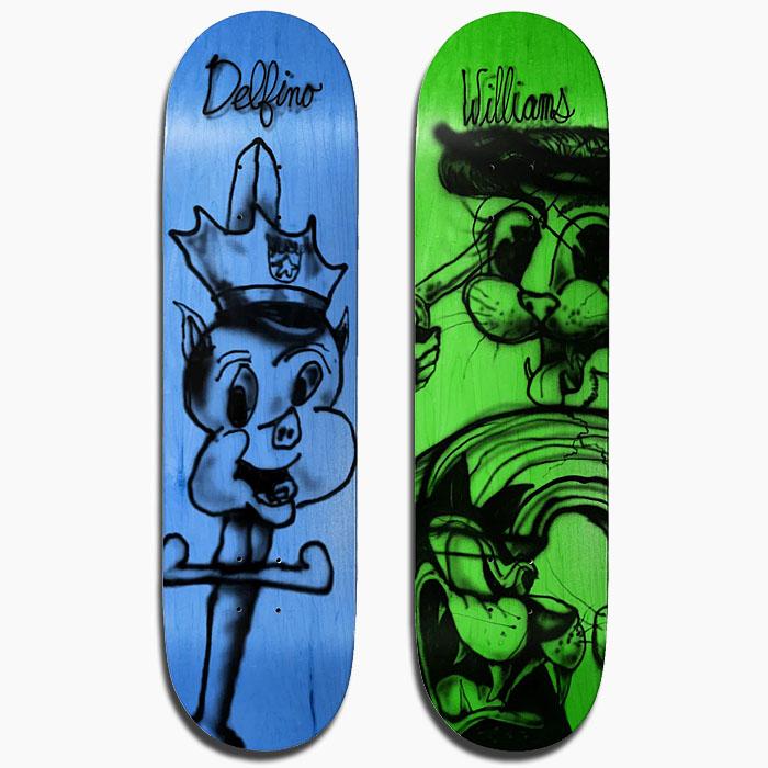 BAKER（ベイカー） 【スケボー デッキ 8 8.125】DEATHWISH QUARTER