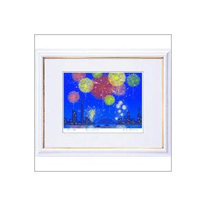 無料ラッピングサービス有り】 吉岡浩太郎 額縁付きシルクスクリーン