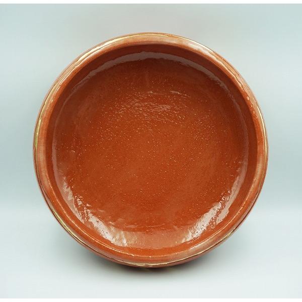 送料込【逢絢亭】茶道具 灰器 赤楽 素焼 風炉用 吉村楽入