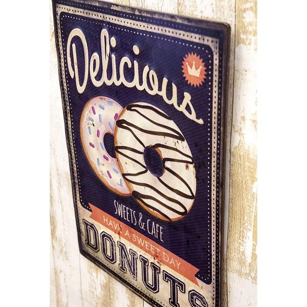 アメリカン レトロ ブリキ看板 アメリカン雑貨 アンティークエンボス