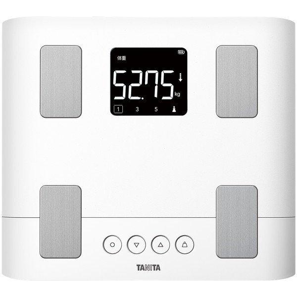 TANITA（タニタ） 体組成計 体重計 BC-332L-WH 白 スマホ連動 アプリ