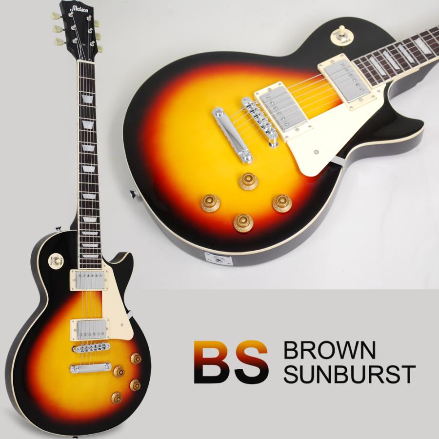 エレキギター レスポールタイプ Maison LP-28 単品〔ソフトケース付属