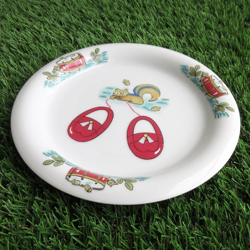 昭和レトロ 食器セット 洋食器 キッズ 子供用食器 お茶碗 丸皿