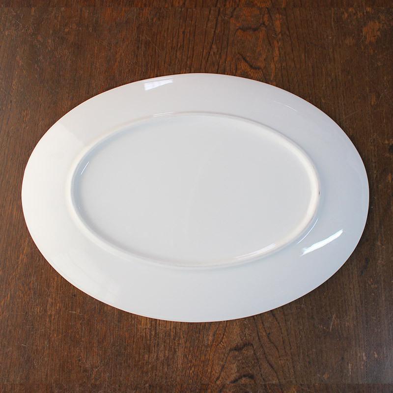 プレート 30.7cm オーバル 食器 白 カレー皿 パスタ皿 中華 楕円皿