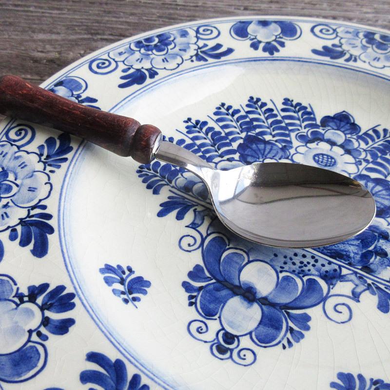 デルフト陶器 飾り皿 23.2cm / デルフト焼 オランダ デルフトブルー