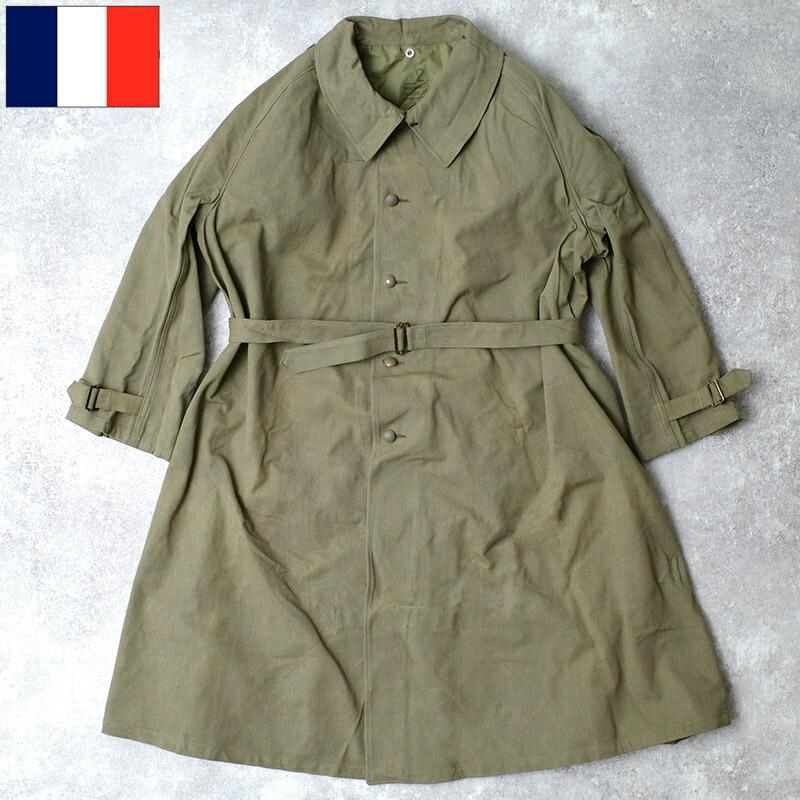 フランス軍 M-35 モーターサイクルコート デッドストック JC005UN WW2