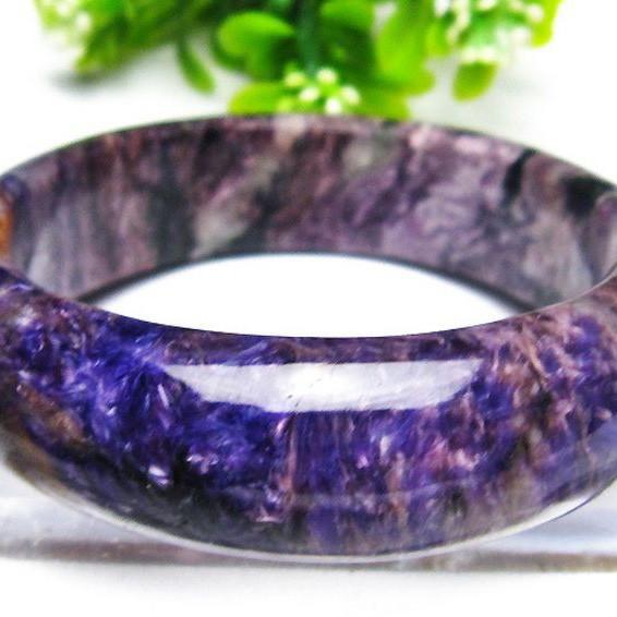 チャロアイト バングル 54mm h195-55 : 誠安天然石専門店 - 通販