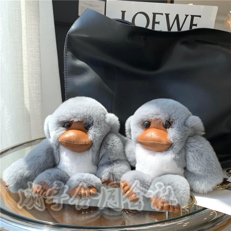 猿 バッグチャーム 大人 かわいい チャーム キーホルダー キーリング