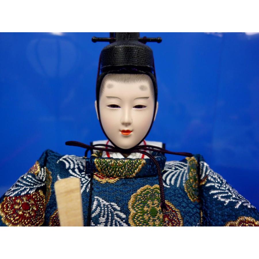 ケース入七人飾り67☆幅63x奥行39x高さ53cm☆三人官女と右大臣