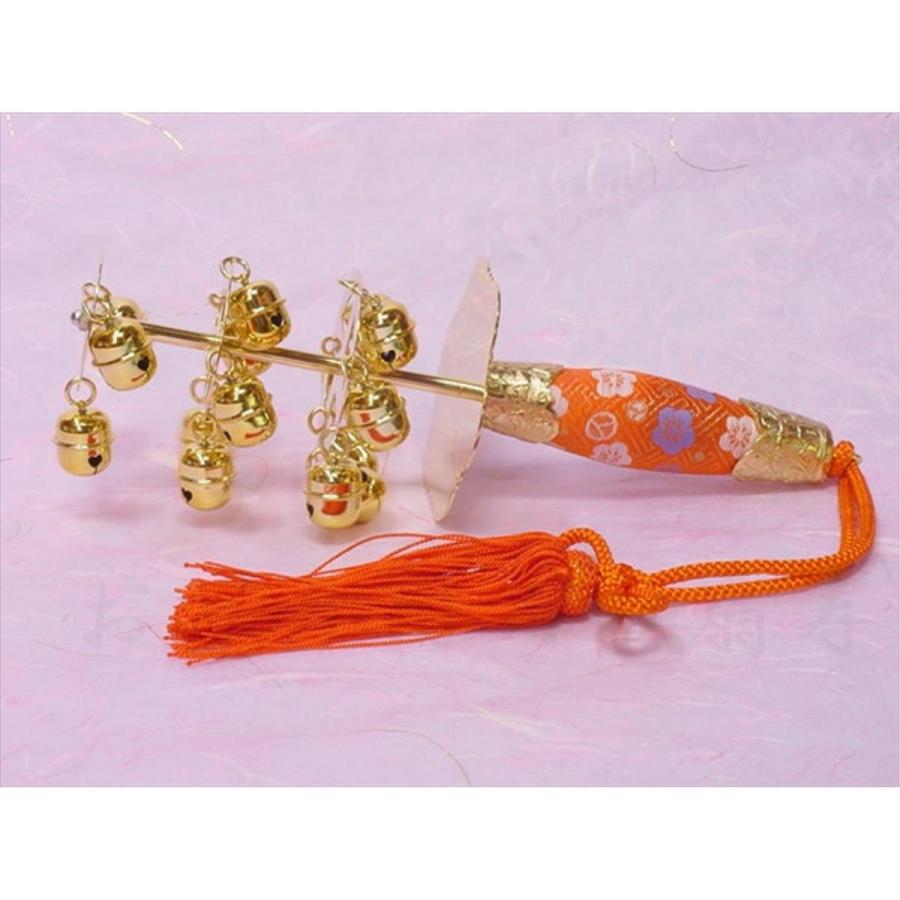 三番叟鈴 神楽鈴 巫女鈴 七五三鈴 A 日本舞踊小道具 : おどり用品の扇