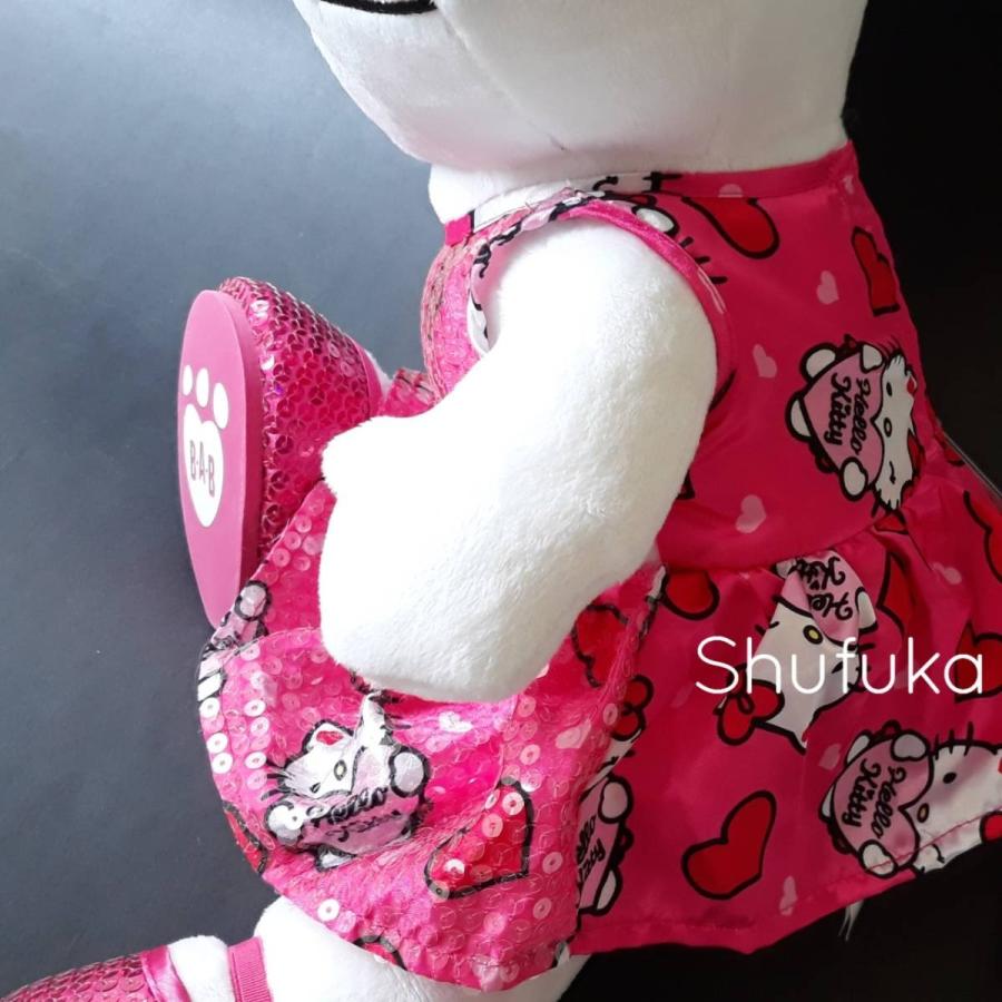 ハローキティ ビルドアベア ぬいぐるみ 大きめ キティちゃん