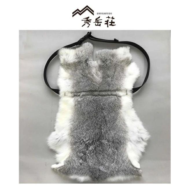 秀岳荘オリジナル］尻皮 うさぎ｜尻皮 うさぎ 尻皮 冬 キャンプ 防寒