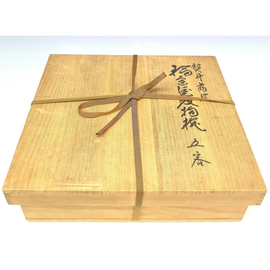 趣楽】 高級漆器 輪島塗 熨斗蒔絵吸物椀五客 共箱 H1601 : 趣楽堂